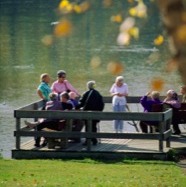 seniors in park